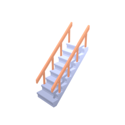 Stairs Stone Handrail